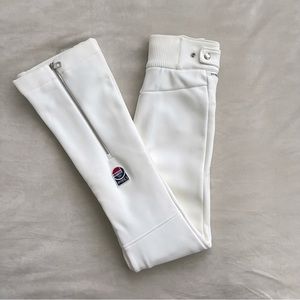CHLOE x FUSAP (NWOT) - White Paneled Bootcut Technical Ski Pants - EU34 (US4)